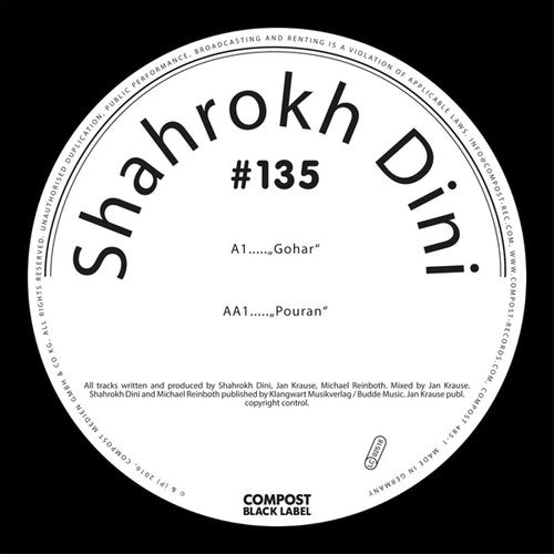 Dini,shahrokh - Compost Black Label 135 - Vinyl Record