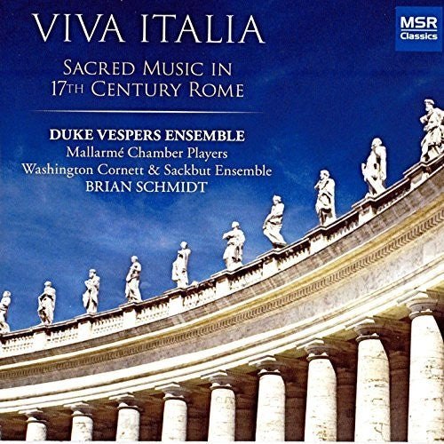 Charpenier / Carisimi/sances - Viva Italia: Sacred Music In 17th Century Rome - Music CD