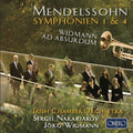 Mendelssohn,f. / Nakariakov,sergei / Widmann,jorg - Mendelssohn: Symphonies Nos. 1 & 4 - Widmann: Ad - Music CD