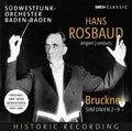 Bruckner / Rosbaud - Symphonies 2 - Music CD