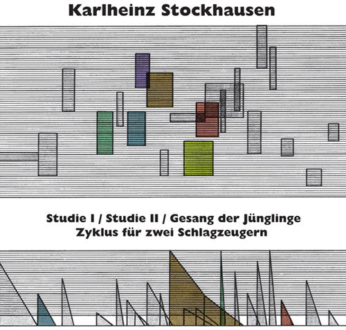 Stockhausen,karlheinz - Studie I & Ii Gesang Der Junglinge Zyklus Fur Zwei - Vinyl Record