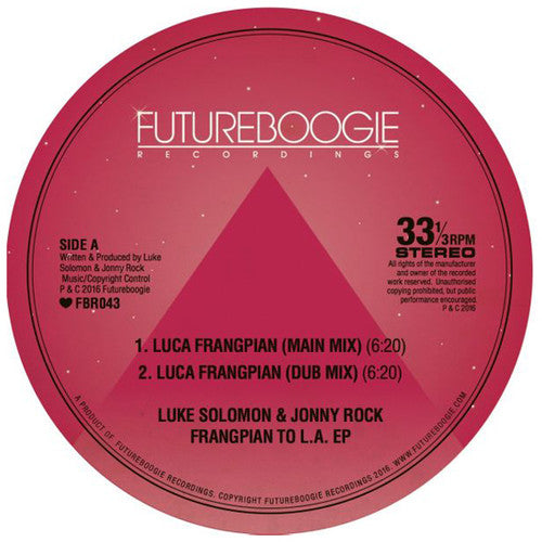 Solomon,luke / Rock,jonny - Frangpian To L.a. - Vinyl Record