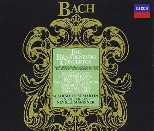 Marriner,neville - J.s. Bach: Brandenburg Concertos - Music CD