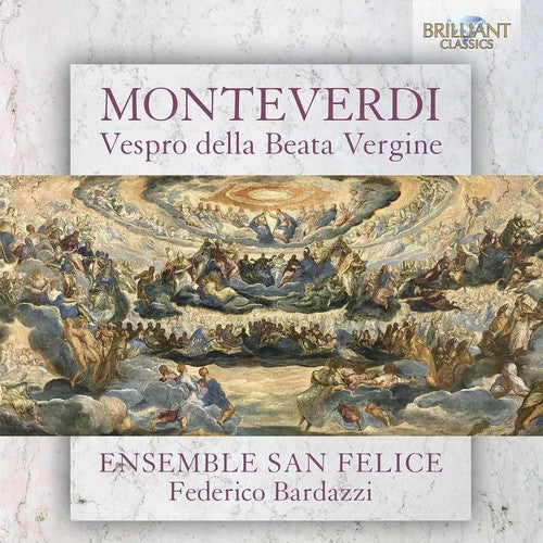 Monteverdi / Ensemble San Felice - Monteverdi: Vespro Della Beata Vergine - Music CD