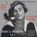 Tchaikovsky / Morini / Ny Phil Orch / Stravinsky - Erica Morini 2 (1921-1940) - Music CD