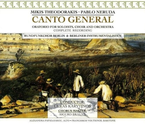 Theodorakis / Voutsinos / Papadjiakou - Canto General - Music CD