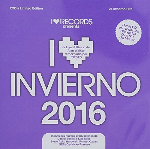 Invierno 2016 I Love / Various - Invierno 2016 I Love / Various - Music CD
