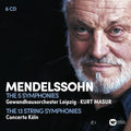 Mendelssohn / Masur,kurt - Complete Symphonies / Complete String Symphonies - Music CD