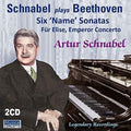 Schnabel,arthur - Beethoven: 6 Name Sonatas Fur Elise Emperor - Music CD