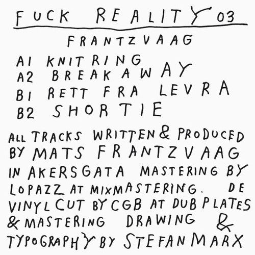 Frantzvaag - Fuck Reality 03 - Vinyl Record