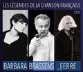 Barbara / Brassens,georges - Legendes De La Chanson Francaise - Music CD