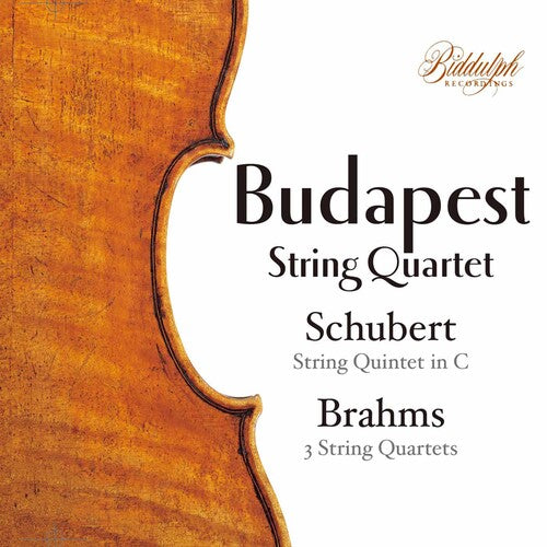 Budapest Quartet / Heifetz,benar - Brahms Complete String Quartets 1-3 & Schubert Str - Music CD