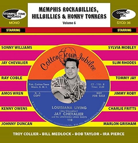 Memphis Rockabillies Hillbillies & Honky 6 / Var - Memphis Rockabillies Hillbillies & Honky 6 / Var - Music CD