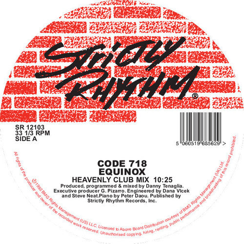 Code 718 - Equinox - Vinyl Record
