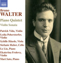Walter / Frolova / Vida - Bruno Walter: Piano Quintet & Violin Sonata - Music CD