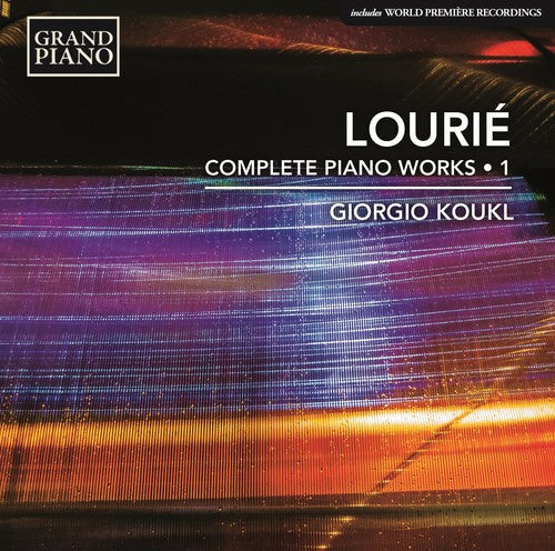 Lourie / Koukl - Lourie: Complete Piano Works 1 - Music CD