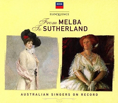 From Melba To Sutherland: Australian Singers / Var - From Melba To Sutherland: Australian Singers / Var - Music CD