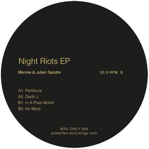 Sandre,mennie & Julien - Night Riots - Vinyl Record