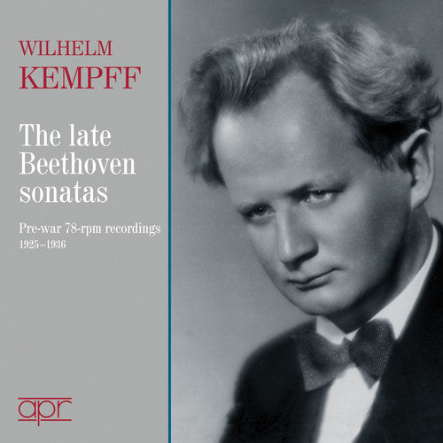 Beethoven,l / Kempff - Beethoven: Late Sonatas - Music CD