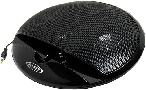 Jensen Portable Speaker With AUX Cable Black - Speakers