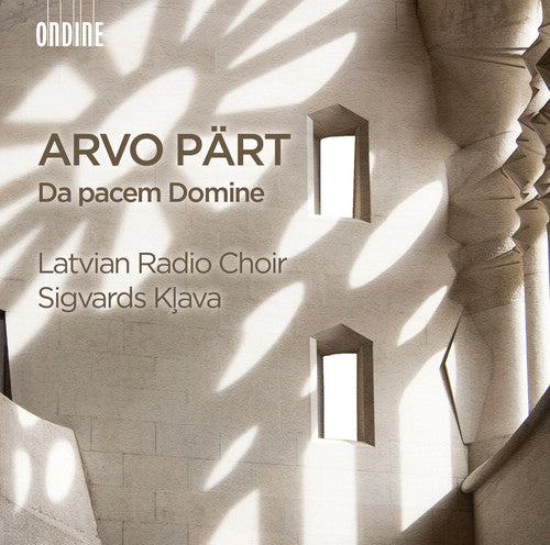 Part / Latvian Radio Choir - Part: Da Pacem Domine - Music CD