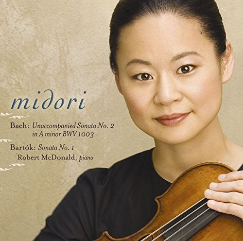 Bach / Goto,midori - Bach: Sonata 2 In A Minor / Bartok - Music CD