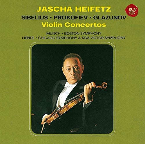 Heifetz,jascha - Sibelius Prokofiev Glasnov: Violin - Music CD
