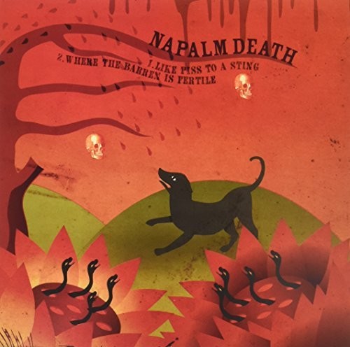Napalm Death / Meltbanana - Like Piss To A Sting - Vinyl Record