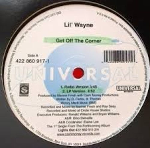Lil Wayne - Get Off The Corner - Vinyl Record
