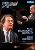 Brahms / Buchbinder / Philharmoniker / Mehta - Piano Concertos 1 & 2 - DVD