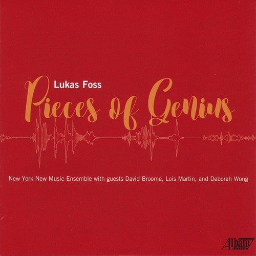 Foss / Gosling / Druckman - Pieces Of Genius - Music CD