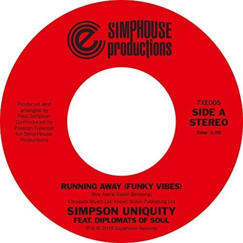 Simpson Uniquity - Running Away - Vinyl Record