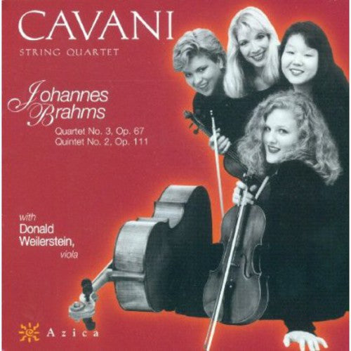 Brahms / Cavani Quartet - Quartet 3 / Quintet 2 - Music CD