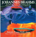 Brahms / Pompa-baldi - 2 Rhapsodies Op 79 - Music CD