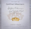 Dietrich Wagler / Various - V7: Die Orgeln Von Gottfried Silbermann - Music CD