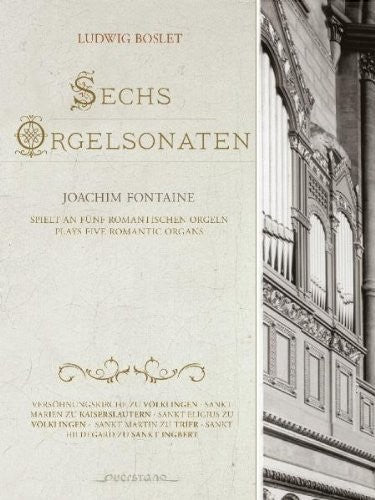 Boslet / Joachim Fontaine - 6 Sonatas For Organ - Music CD