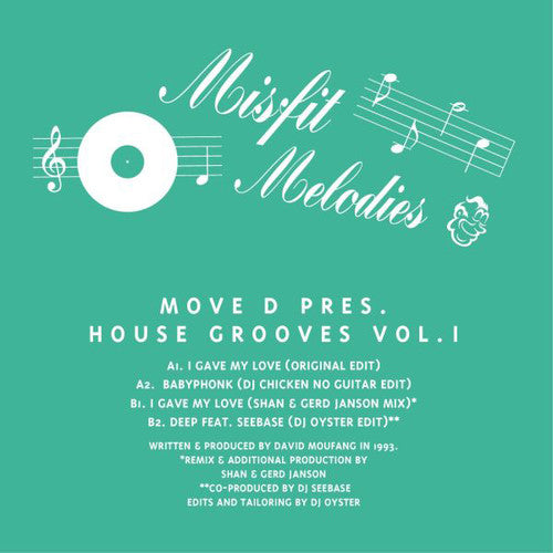 Move D Presents - House Grooves 1 - Vinyl Record