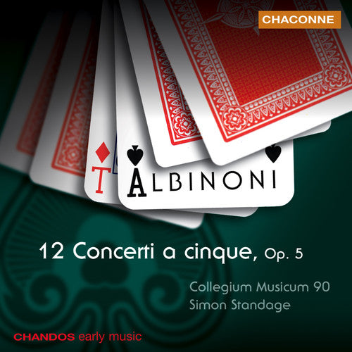 Albinoni / Collegium Musicum 90 / Standage - 12 Concerti A Cinque Op 5 - Music CD