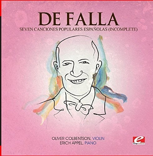 De Falla - Seven Canciones Populares Espanolas (incomplete) - Music CD