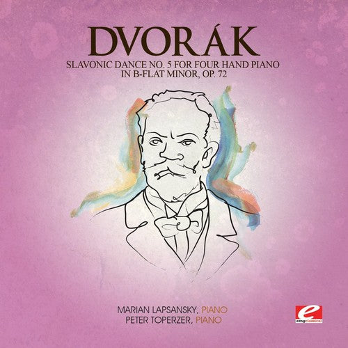 Dvorak - Slavonic Dance 5 Four Hand Piano B-flat Min 72 - Music CD