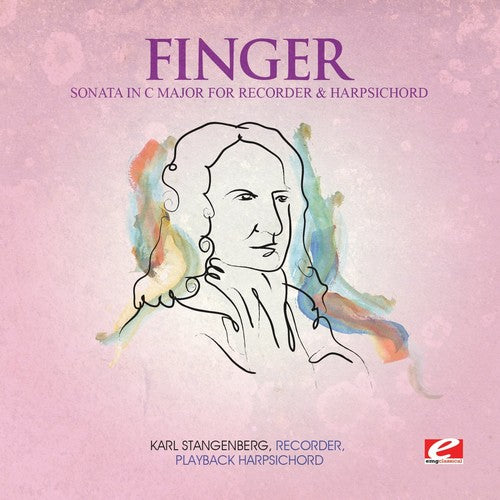 Finger - Sonata C Maj Recorder & Harpsichord - Music CD