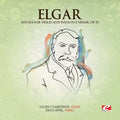 Elgar - Sonata Viol & Piano E Min 82 - Music CD