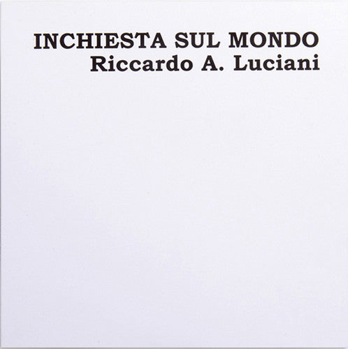 Luciani,riccardo A. - Inchiesta Sul Mondo - Vinyl Record