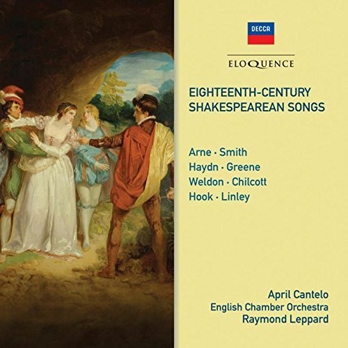Cantelo,april - 18th Century Shakespearean Songs - Music CD