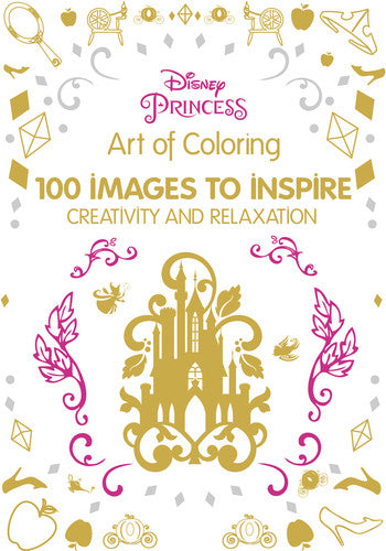 Saunier-talec,catherine / Le Meur,anne - Art Of Coloring Disney Princess: 100 Images To - Books
