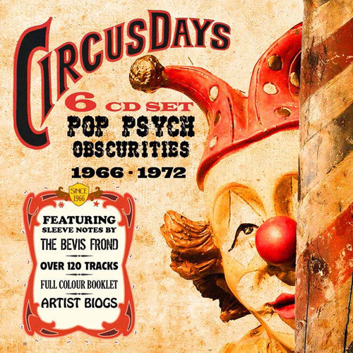 Circus Days: Pop Psych Obscurities 1966-1972 / Var - Circus Days: Pop Psych Obscurities 1966-1972 / Var - Music CD