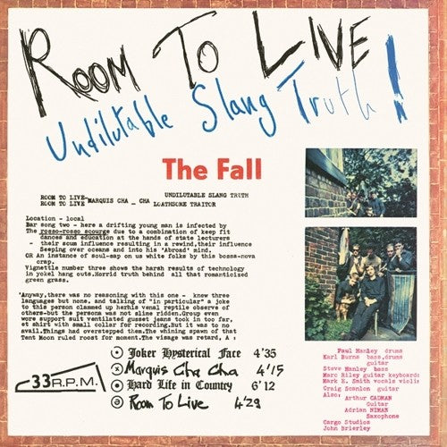 Fall - Room To Live - Vinyl Record