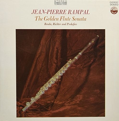 Rampal,jean Pierre - Golden Flute Sonata - Vinyl Record