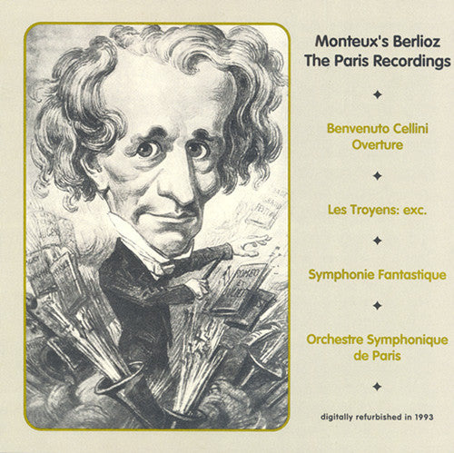 Berlioz / Monteux / Orch Symphonique De Paris - Symphonie Fantastique / Benvenuto Cellini Overture - Music CD