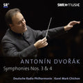 Antonin Dvorak: Symphonies Nos. 3 & 4 Music CD